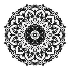 decorative concept abstract mandala illustration. EPS 10