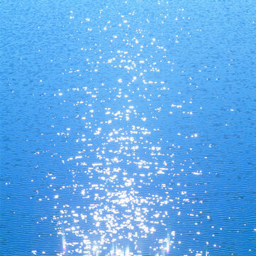 輝く田貫湖の水面, 富士宮市,静岡県