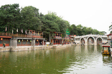Fototapeta na wymiar Suzhou Street, Summer Palace