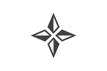 Arrow logo template design vector , icon illustration
