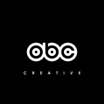 OBC Letter Initial Logo Design Template Vector Illustration