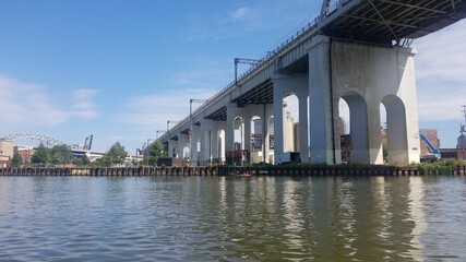bridge over the river Cleveland Ohio