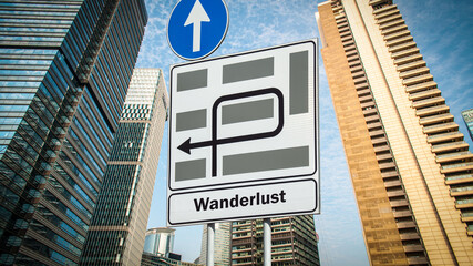 Street Sign to Wanderlust
