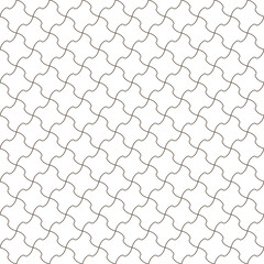 pepita outline. classic ornament. vector seamless pattern. black and white repetitive background. fabric swatch. wrapping paper. modern stylish texture. design template for textile, home decor, cloth