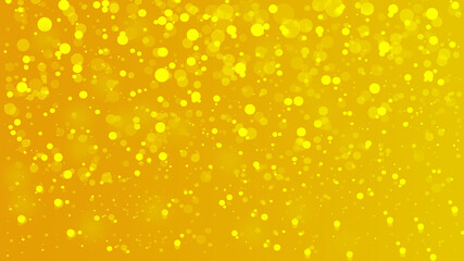 abstract beautiful bokeh is falling randomly with light glitters particles with space for your text for making flyer,wallpaper,cover,border,design,invitation,card and decoration.