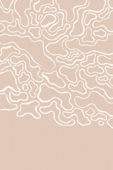 Abstract modern background. Hand drawn contemporary trendy illustrations. Posters, print, wall art, social media.