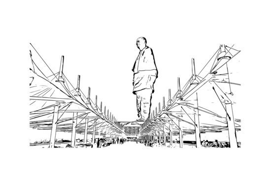 a pencil sketch of sardar Vallabhbhai Patel statue of unity sketch |  Vallabhbhai patel, Sketch videos, Pencil sketch