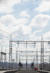 Modern Energy Industrial Plant. High quality photo