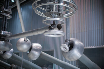 Modern Energy Industrial Plant. High quality photo