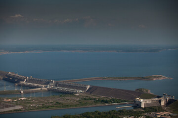 hydroelectric energy power plant water . High quality photo