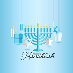 Happy Hanukkah card.