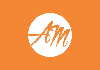 Unique shape of AM initial letter