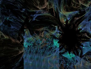 Imaginatory fractal abstract background Image