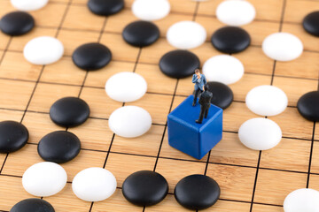 Business war is like a chess game, you must have a big picture