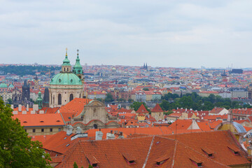 Fototapeta na wymiar Czech-Prague-Full view,チェコ、プラハの街並み、景色１２