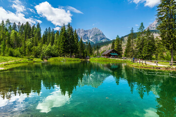 Summer mountain landscapes. Glimpses of poetry.