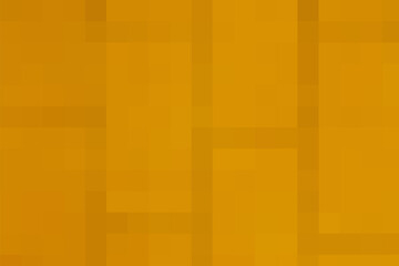 Yellow background with vertical linies. Geometric texture from yellow squares. A backing of mosaic squares. Abstract pixel yellow backdrop, space for your design or text. Color texture. Eps10. Vector