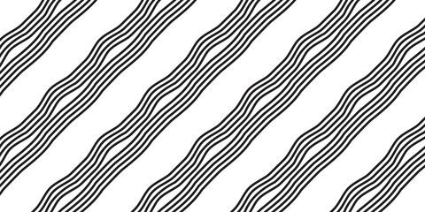 Vector Pattern Diagonal Line Black and White Overlap Shapes Background