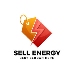 Sell Energy Gradient Logo Design