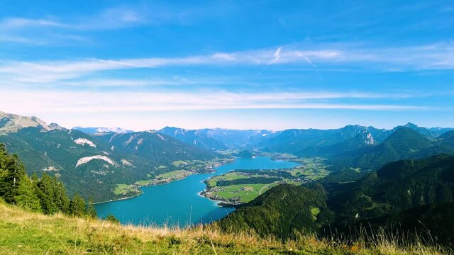 Traunsee / Traunstein - Ausblick - Austria 4K