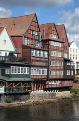 Fototapeta na wymiar Alter Hafen in Lüneburg