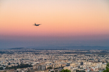 View of Tunis from the mountain -- Tunisia 