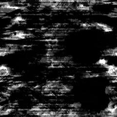 Obraz na płótnie Canvas Abstract messy grunge ink black and white pattern