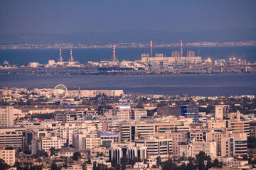 View of Tunis from the mountain -- Tunisia 