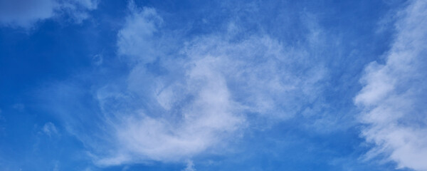 Obraz premium Beautiful cloud view that is sunny in the daytime