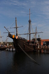 Caravela de Cristobal Colon descubridor de America