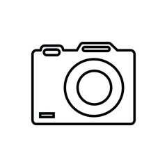 Camera icon vector set. Photography illustration sign collection.Technique symbol or logo.