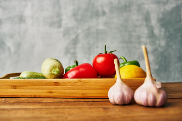 Ingredients vitamins organic food kitchen farm products close-up