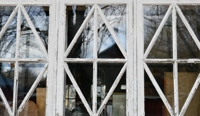 Decorative old window