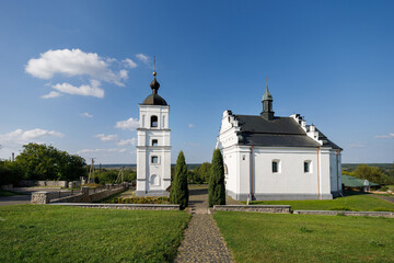 Fototapeta na wymiar The Illinska Church in Subotiv village, Ukraine