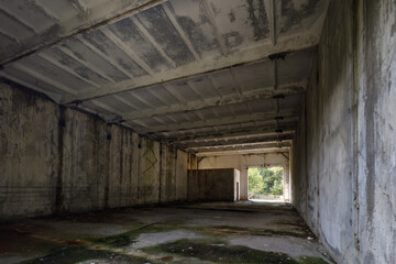 The abandoned buildings in Orbita ghost-town, Ukraine © castenoid