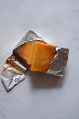 easy to melt cheese that is already stale