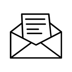 Lieferung Post Brief Sendung