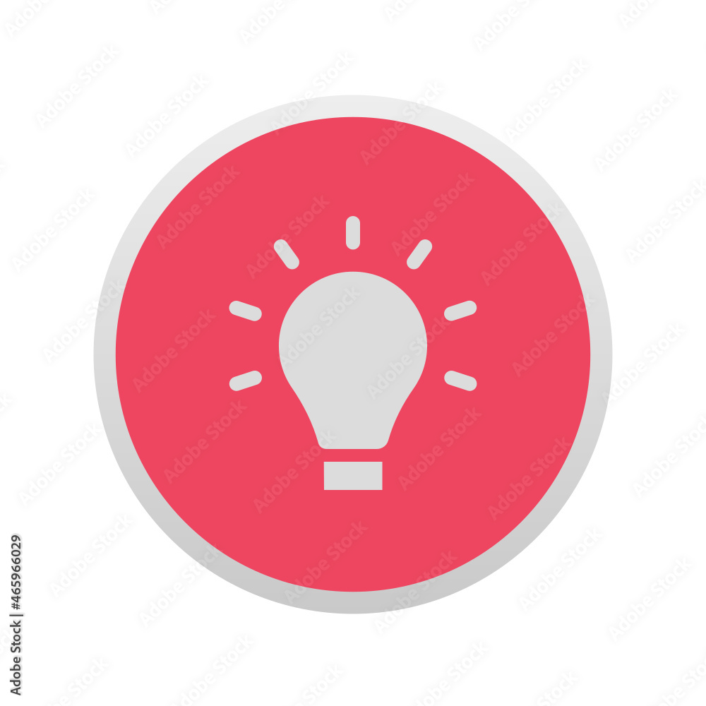 Poster bulb - sticker