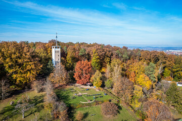 sightseeing tower uhlberg close to stuttgart