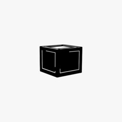 box icon. box vector icon on white background