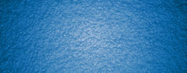 Obraz premium Blue gradient abstract web banner, polystyrene snow texture background