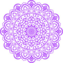 Royal Wedding Invitation Mandala Design