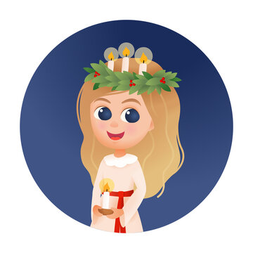 Saint Lucy's Day Sweden Saint Lucia Character