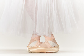 ballerina feet silhouette of a woman performance grace studio lifestyle