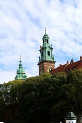 krakow, Kraków, Katedra Wawelska, architecture, church, building, tower, city, town, old, castle, landmark, poland, historic, cathedral, religion, house,