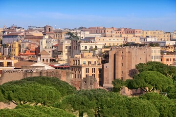 Naklejka premium Rome city, Italy