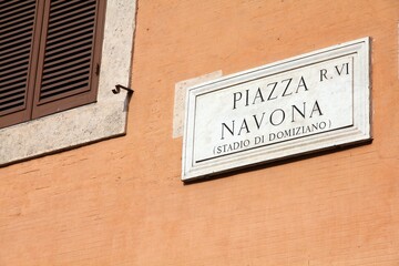 Rome - Piazza Navona square