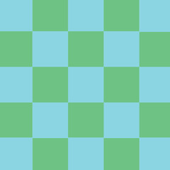 abstract background with squares seamless pattern blue green