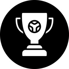 trophy glyph icon