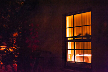 window in the night